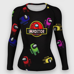 Рашгард женский Among Us Impostor, цвет: 3D-принт