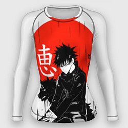 Рашгард женский Мэгуми Фусигуро, Магическая битва,, цвет: 3D-принт