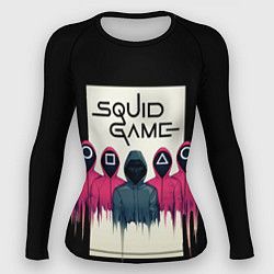 Рашгард женский Squid Game: Отряд стражей, цвет: 3D-принт