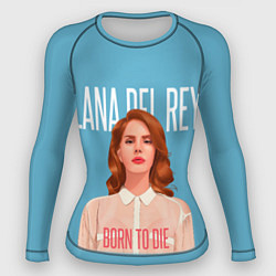 Рашгард женский LDR Born to die, цвет: 3D-принт
