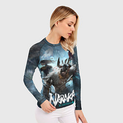 Рашгард женский Naraka team, цвет: 3D-принт — фото 2