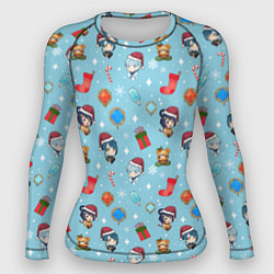 Женский рашгард GI Christmas Pattern