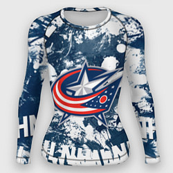 Женский рашгард Коламбус Блю Джекетс, Columbus Blue Jackets