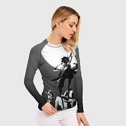Рашгард женский СЯО ОХОТНИК НА ДЕМОНОВ, цвет: 3D-принт — фото 2