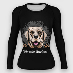Женский рашгард Лабрадор-Ретривер Labrador Retriever
