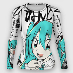 Женский рашгард Hatsune Miku Vocaloid