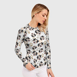 Рашгард женский Собака Австралийская Овчарка, цвет: 3D-принт — фото 2
