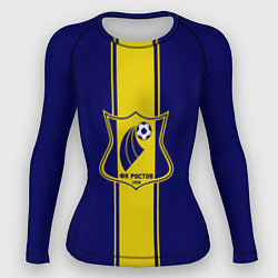 Рашгард женский Ростов- жемчужина Юга, цвет: 3D-принт