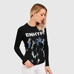 Рашгард женский ENHYPEN: Хисын, Джей, Джейк, Сонхун, Сону, Ни-Ки,, цвет: 3D-принт — фото 2