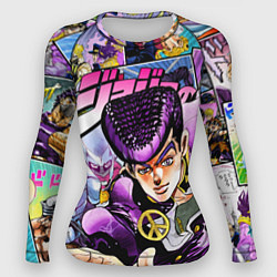 Рашгард женский JoJos Bizarre Adventure: Josuke, цвет: 3D-принт