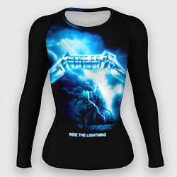 Рашгард женский Ride the Lightning Metallica, цвет: 3D-принт