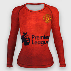 Рашгард женский MU Manchester United MU, цвет: 3D-принт