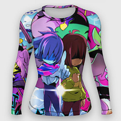 Женский рашгард Deltarune - Легенда о Руне Дельта