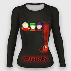 Рашгард женский Южный парк главные персонажи South Park, цвет: 3D-принт