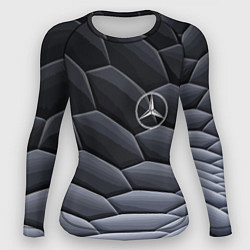 Женский рашгард Mercedes Benz pattern