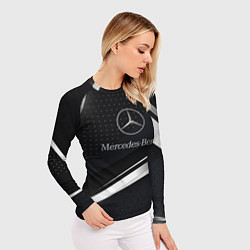Рашгард женский Mercedes-Benz Sport, цвет: 3D-принт — фото 2
