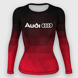Рашгард женский Audi геометрия, цвет: 3D-принт