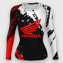 Рашгард женский Honda Logo Auto, цвет: 3D-принт