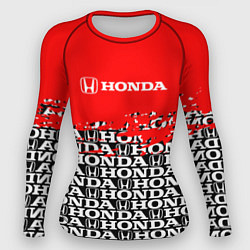 Женский рашгард Honda - Pattern