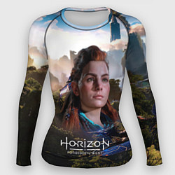 Женский рашгард Aloy Horizon Forbidden West game