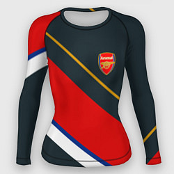 Рашгард женский Arsenal арсенал football, цвет: 3D-принт