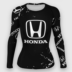 Рашгард женский Honda CR-Z, цвет: 3D-принт