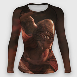 Рашгард женский MALENIA ELDER RING, цвет: 3D-принт