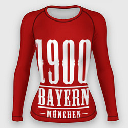 Рашгард женский Бавария Bayern Munchen, цвет: 3D-принт