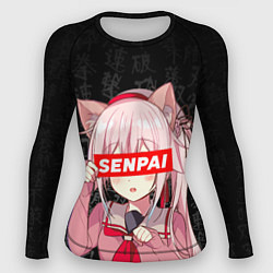 Рашгард женский Senpai, Anime Неко тян, цвет: 3D-принт