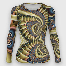 Рашгард женский Designer pattern, цвет: 3D-принт