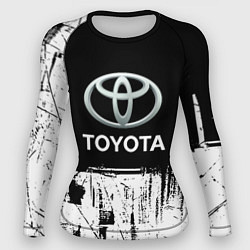 Рашгард женский Toyota sport, цвет: 3D-принт