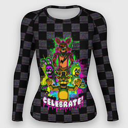Рашгард женский Five Nights at Freddys - FNAF, цвет: 3D-принт