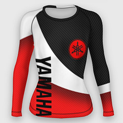 Женский рашгард ЯМАХА - СПОРТИВНЫЙ КАРБОН