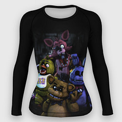 Рашгард женский Five Nights at Freddys - FNAF персонажи игры, цвет: 3D-принт