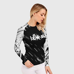 Рашгард женский Blink-182 блинк-182, цвет: 3D-принт — фото 2
