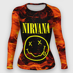 Женский рашгард NIRVANA огонь