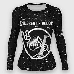 Рашгард женский Children of Bodom КОТ Брызги, цвет: 3D-принт