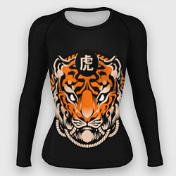 Рашгард женский Символ тигра, цвет: 3D-принт
