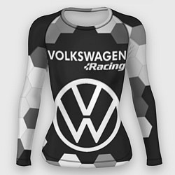 Рашгард женский VOLKSWAGEN RACING Графика, цвет: 3D-принт