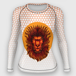 Рашгард женский Солнечный лев, цвет: 3D-принт