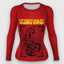 Рашгард женский Scorpions Rock Believer, цвет: 3D-принт