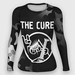 Рашгард женский The Cure КОТ Камуфляж, цвет: 3D-принт