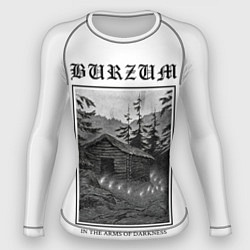 Рашгард женский In the arms of darkness - Burzum, цвет: 3D-принт