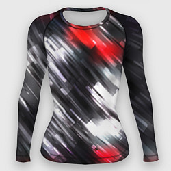 Женский рашгард NEON abstract pattern неоновая абстракция