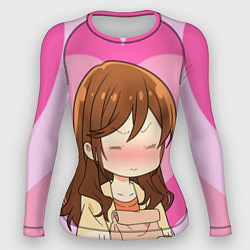 Рашгард женский Покрасневшая Хори ХориМия, цвет: 3D-принт