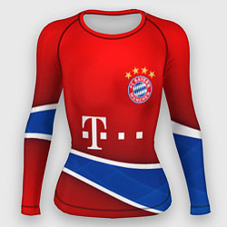 Рашгард женский Bayern munchen sport, цвет: 3D-принт
