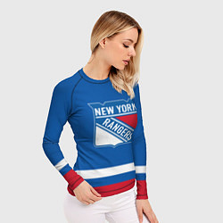 Рашгард женский New York Rangers Панарин, цвет: 3D-принт — фото 2