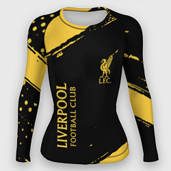 Рашгард женский Liverpool fc ливерпуль фс, цвет: 3D-принт