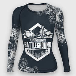 Рашгард женский PUBG - playerunknown battlegrounds, цвет: 3D-принт