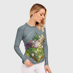 Рашгард женский Наначи и Митти из аниме Made in Abyss, цвет: 3D-принт — фото 2